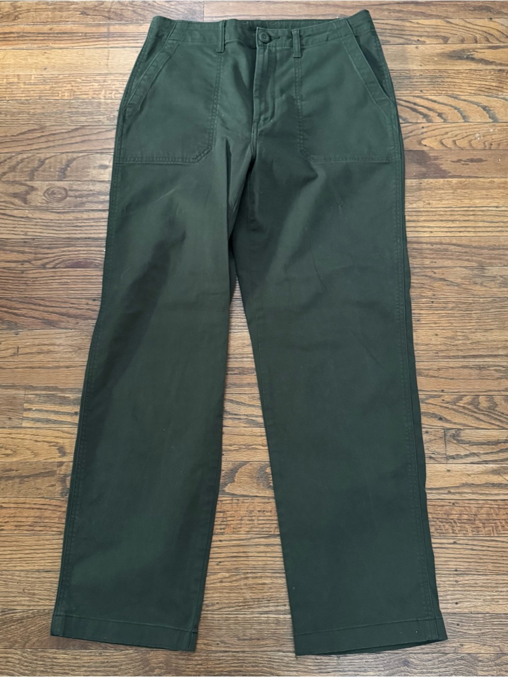 Patagonia Straight-Leg Utility Pants in Pine Needle Green 10 EUC